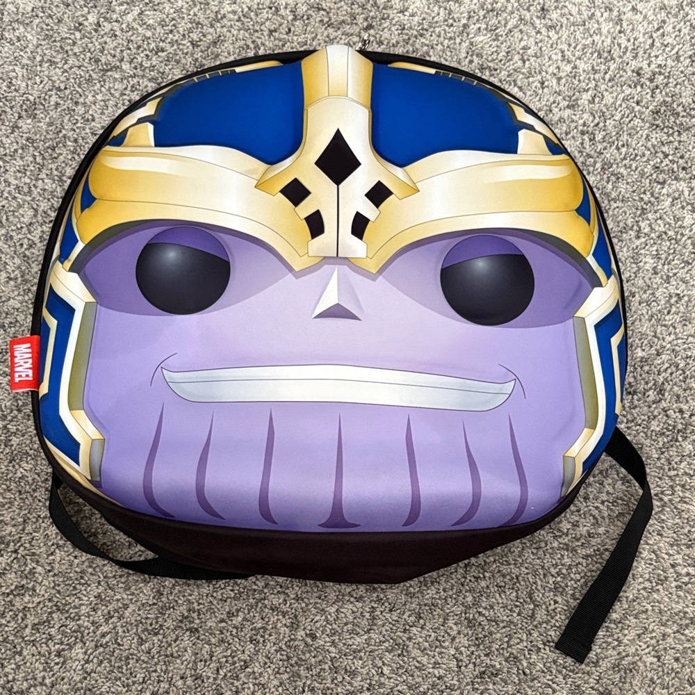 Marvel Kids Thanos Backpack – Purple, Blue & Gold